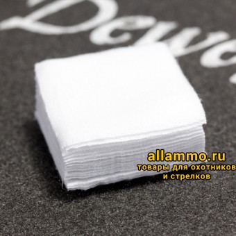 Квадратные патчи J.DEWEY для .243-.27 калибра 100 шт. (PS-241)