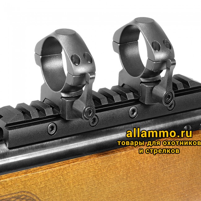 Кольца Veber 30мм на weaver быстросъёмные 3021QM 