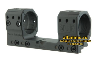 я001 SP-5602 Тактический кронштейн Spuhr кольца 35мм на Picatinny/Weaver наклон 6 MIL/20,6MOA L=126мм H=38мм