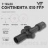 Оптический прицел Vector Optics Continental Х10 1-10x28 ED FFP 34мм (1)