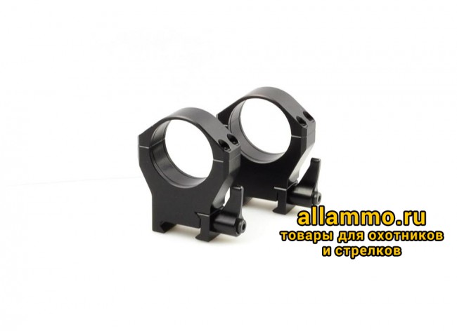 Кольца быстросъемные Luman Precision 34 мм AL HIGH высокие BH=20мм алюминий