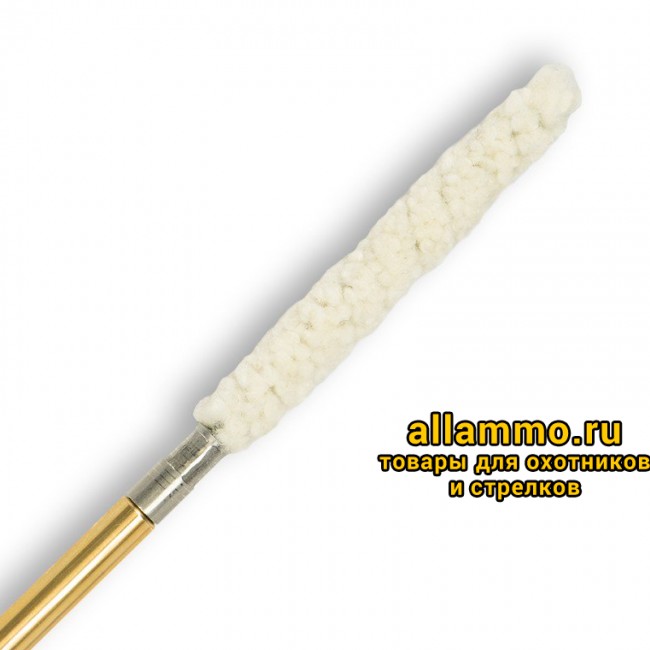 ddaa8982bdf200d7e9c229f0dcfffa1b.jpg Хлопковый ершик пуховка Bore Tech .35 (7,6мм) резьба папа 8/32 (BTMB-30350)
