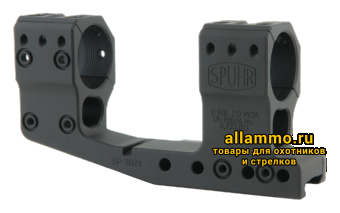 af8c6b80cd63af6d2d67484b1b823719.png SP-3024 Тактический кронштейн Spuhr кольца 30мм на Picatinny/Weaver (для использования с NV) L=140мм KR=70мм H=48мм