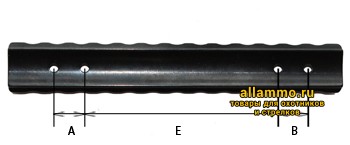 31257_3 83-00186 Планка Picatinny Apel EAW на Merkel SR1 E=88,5