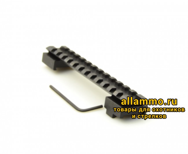 Планка KOZAP Picatinny/Weaver на CZ550/CZ557 стальная (единое) (No.68)