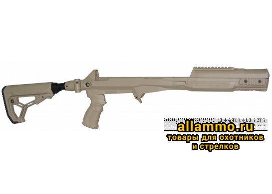 Ложе с рукояткой FAB Defense M4 SKS SB и прикладом GL-CORE и амортизирующей трубкой для СКС