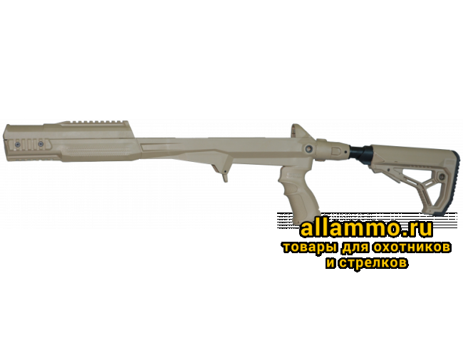 Ложе с рукояткой FAB Defense M4 SKS SB и прикладом GL-CORE и амортизирующей трубкой для СКС