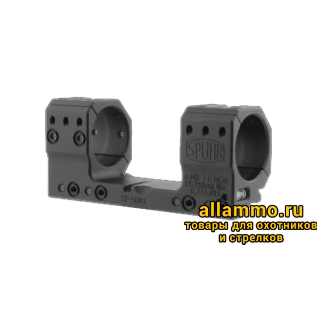 SP-5001 Тактический кронштейн Spuhr кольца 35мм на Picatinny|Weaver L=126мм H=30мм