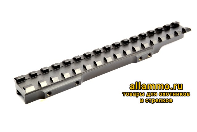 Кронштейн Роза ветров Picatinny стальной КС-ЦВ Бизон (Беркут-2М 01) L170мм