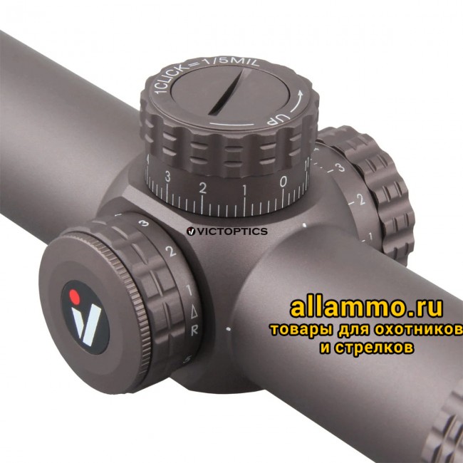 Оптический прицел Vector Optics VictOptics S6 1-6x24 SFP Coyote FDE кольца 30мм