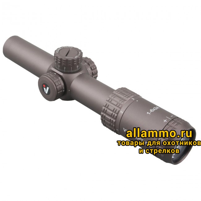 Оптический прицел Vector Optics VictOptics S6 1-6x24 SFP Coyote FDE кольца 30мм