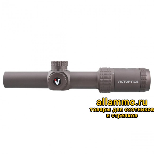 Оптический прицел Vector Optics VictOptics S6 1-6x24 SFP Coyote FDE кольца 30мм