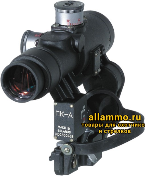 Картинка с сайта Коллиматорный прицел ПК-А на Сайга/Вепрь/Тигр