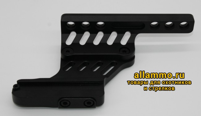 6a55c61f3053440153f508d8f774cccf.JPG 5122-00202 Быстросъемный боковой кронштейн МАК регулировка наклона до 40МОА на Тигр/Вепрь/СВД