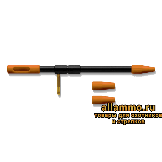 b29418078a92290ab2fb70f5b7c0ea6f.png Направляющая Hoppe's для чистки универсальная от .17 до .416 калибра, 3 насадки