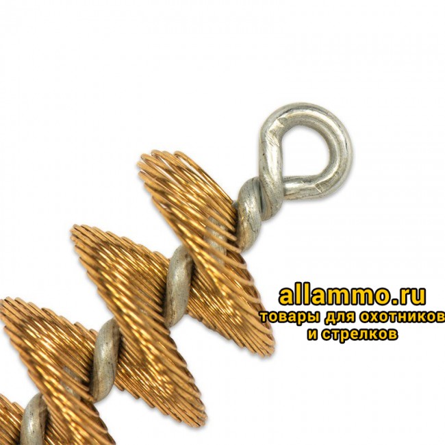 Бронзовый спиральный ершик Bore Tech 12 Ga. резьба папа 5/16x27 (BTSB-12-100)