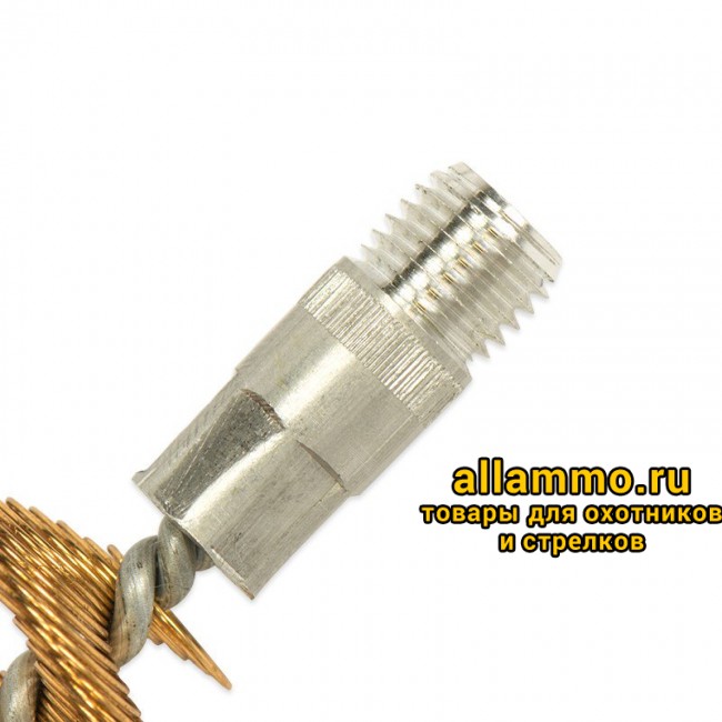 Бронзовый спиральный ершик Bore Tech 12 Ga. резьба папа 5/16x27 (BTSB-12-100)
