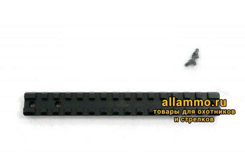 010-27 Планка Rusan Picatinny на Haenel Jaeger.10 L=164мм ВН=6мм
