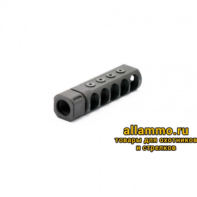 Реактивный ДТК LAC Ridge Steel 7.62 (.30 cal) - 14*1 LH (Левая) для АКМ/ВПО-136/156/127/147 (LAC0147)