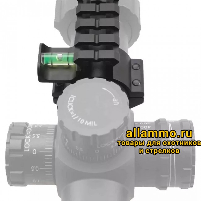 Крепление Vector Optics с планкой Weaver на прицелы 30мм/25,4мм ACD (SCACD-07)