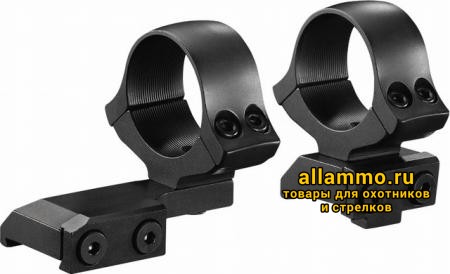 Кольца раздельные KOZAP CZ550 с выносом D30мм BH14.8 (No.13) низкие