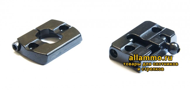 pic_14670b.jpg 0/15202+0/35202 Переднее и заднее основание Apel EAW под поворотный кронштейн Steyer SBS-96 BH=5мм и BH=7,5мм