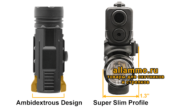 Тактический фонарь UTG на Weaver LT-ELP123R-A