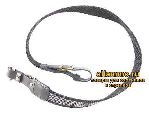 87dfd5b9d614bd896828da318b7615ce.JPG VEKTOR Ремень для ружья из полиамидной ленты черный (Р-8 ч)