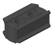 (12358) Проставка для коллиматорных прицелов Micro H-1/T-1, 39мм, Ampoint (Швеция)