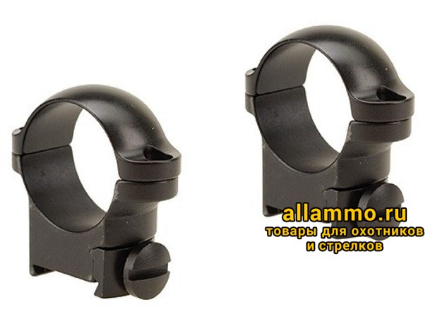 кольца быстросъемные - винт No-Tap 26мм. на Sako, средние, матовые, металл