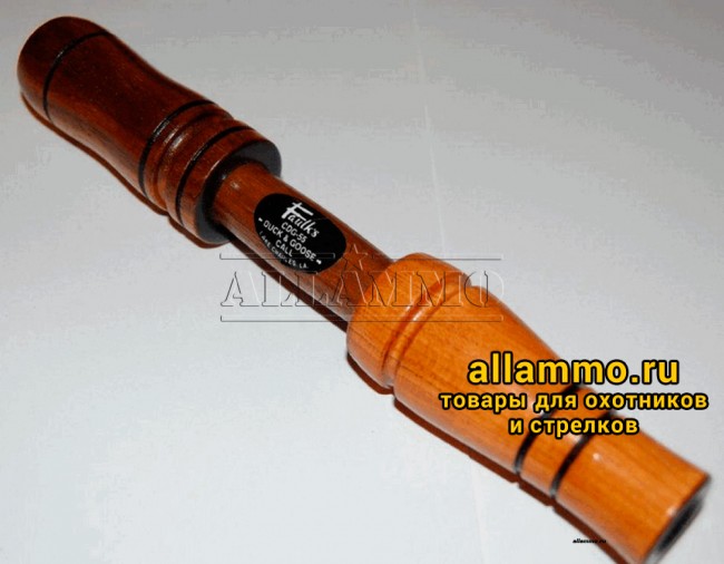 Манок Faulks комбинированный утка/гусь (вишня/орех) (CDG-55)