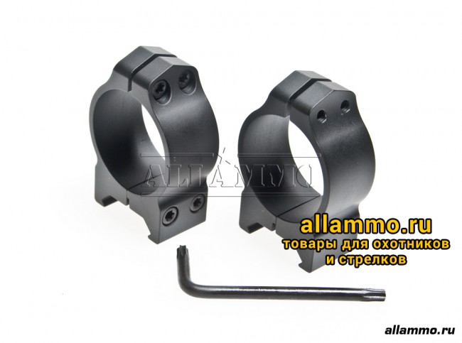 IMG_4581.jpg Крепления Warne (кольца 30мм) на планку weaver низкие Low 213M