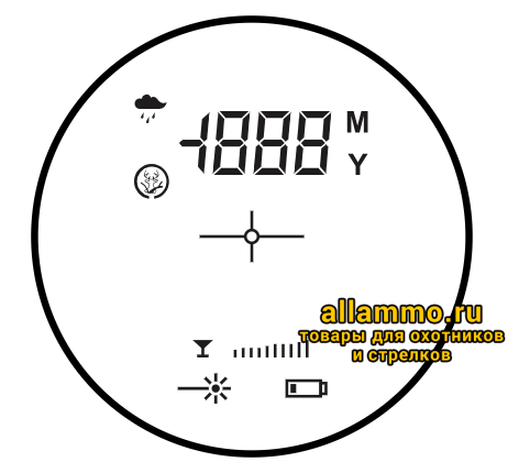 Лазерный дальномер Hawke LRF 400 Hunter