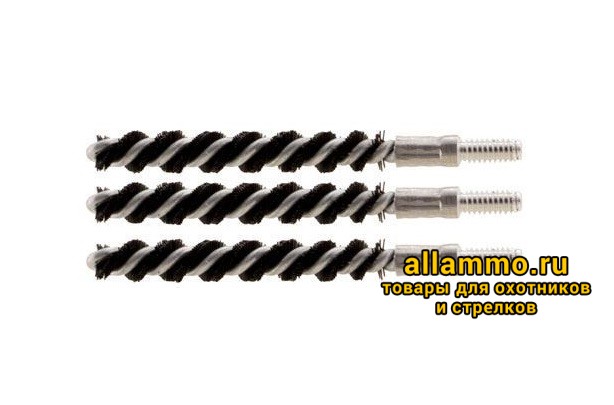 01706d35f5960712d615414c4e791173.jpg Ерш Bore Tech щетинный, к. .17(4,5мм), папа 5/40, комплект 3шт., нейлоновый (BTNR-17-003)