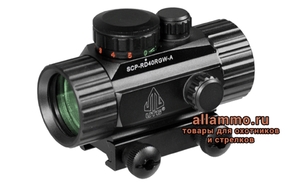 Коллиматор Leapers UTG 1x30 (SCP-RD40RGW-A)