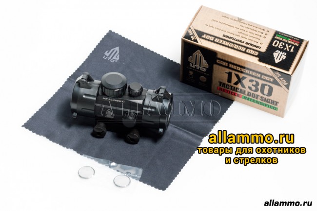 Коллиматор Leapers UTG 1x30 (SCP-RD40RGW-A)