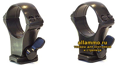 3501 5252-30047 Быстросъемные кольца MAK 30мм с основаниями на CZ 550 BH=17мм