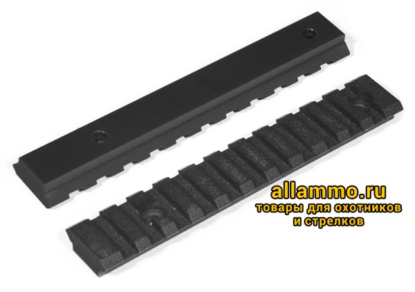 Планка Weaver 120мм База weaver 120мм (расстояние между винтами 85мм) 2 винта