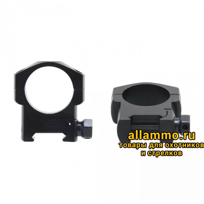 Кольца Vector Optics 30мм, на Picatinny/Weaver, средние BH=26мм (SCTM-22)