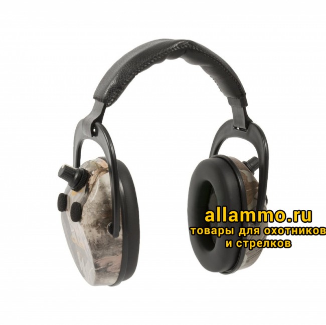 Активные наушники Allen AXION NRR=25dB стерео 2xAAA (камуфляж)
