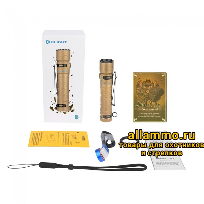 42749 Фонарь Olight Warrior mini 2 TI Earth