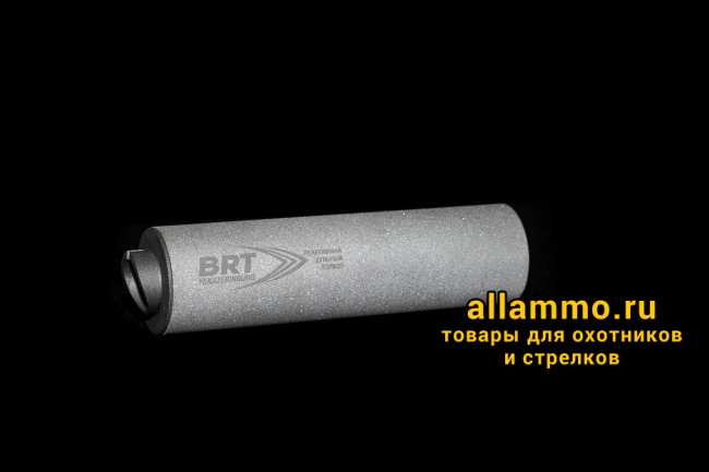 Реактивный ДТКП закрытого типа BRT Барс М для АК-12/Сайга TR-3, кал. 5,45/223 (180мм, резьба байонет, п/п 7,5 мм, ⌀ 50мм)