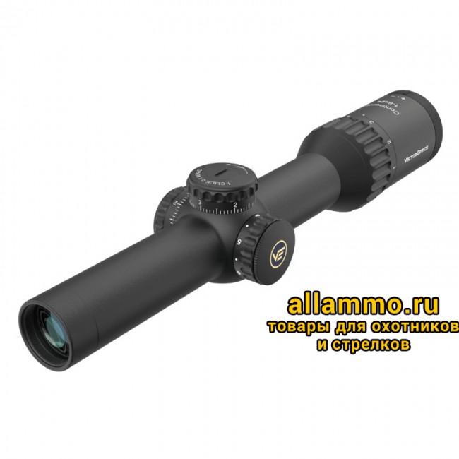 Оптический прицел Vector Optics Continental Hunting X6 1-6x24i Fiber SFP кольца 30 мм