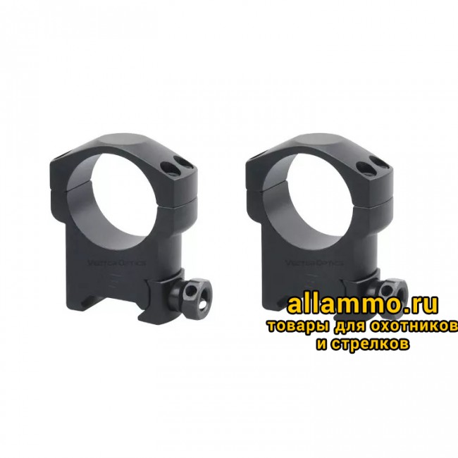 Кольца Vector Optics 30мм, на Picatinny/Weaver, высокие BH=31мм (SCTM-08)