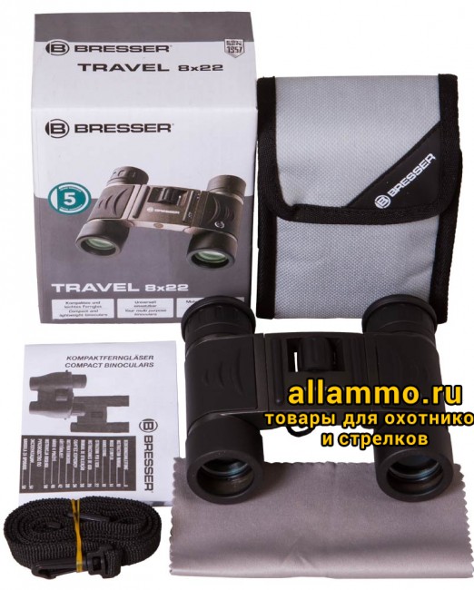 Бинокль Bresser Travel 8x22 
