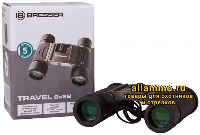 Бинокль Bresser Travel 8x22 