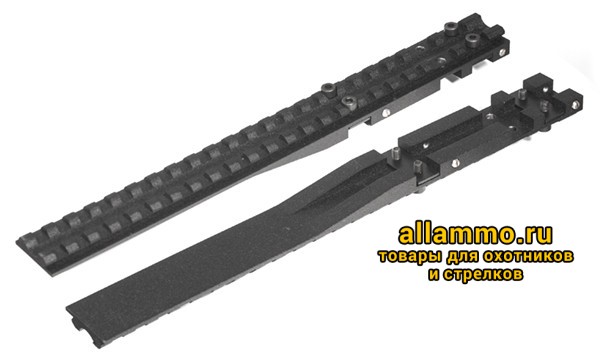 База Weaver на прицельную планку 8 мм гладкоствольного оружия