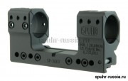 SP-3602 Единое основание SPUHR с кольцами 30 мм для установки на picatinny, наклон 6 MIL/ 20,6 MOA Швеция