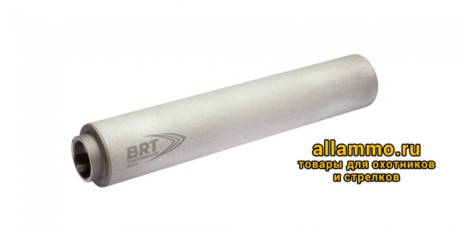 Реактивный ДТКП закрытого типа BRT для СВ-98, кал. 30/7,62 (270мм, резьба М30х1R бурт, п/п 10мм, ⌀ 50мм)