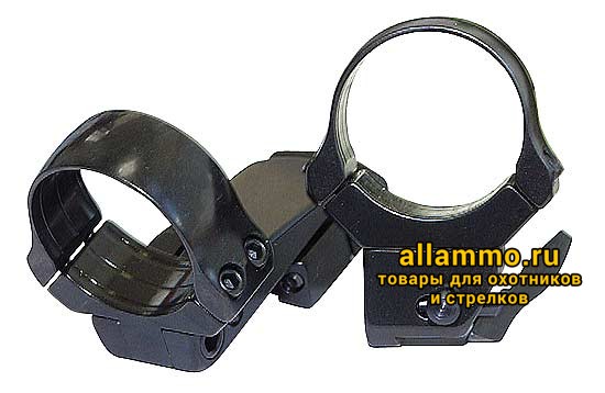 500-00406 Быстросъемные поворотные кольца Apel EAW 26мм с основаниями на Heym SR-21/30 KR=38мм BH=17мм